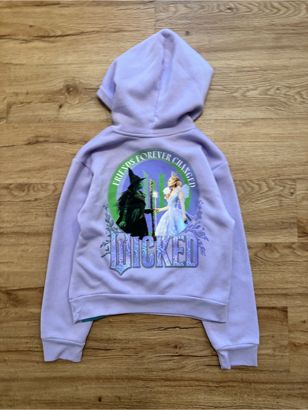 Wicked Kids' Lavender Hooded Sweatshirt